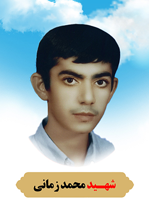 تصویر شهید محمد زمانی
